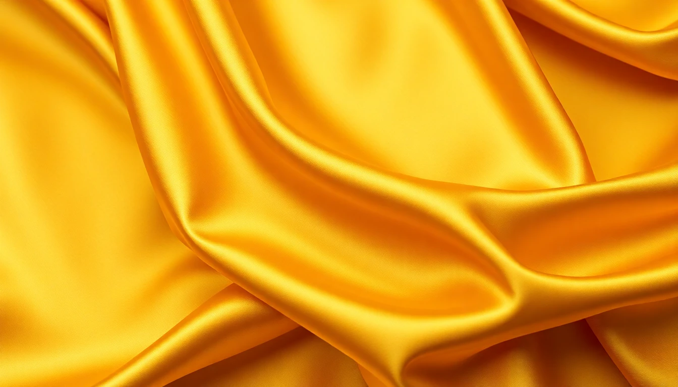 Zijde Satijn Goud